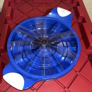 Multifunctional‎ Handheld Round Divided Watermelon Cutter Melon Slicer With Tray